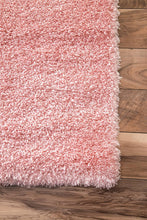 Load image into Gallery viewer, nuLOOM Soft &amp; Plush Cloudy Shag Runner Rug, 2' 8" x 8', Snow White