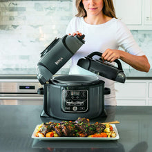 Load image into Gallery viewer, Ninja FD401 Foodi 8-qt. 9-in-1 Deluxe XL Cooker &amp; Air Fryer-Stainless Steel Pressure Cooker