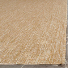Load image into Gallery viewer, Safavieh Courtyard Collection CY8522 Indoor/ Outdoor Area Rug, 4' x 5'7", Natural / Natural
