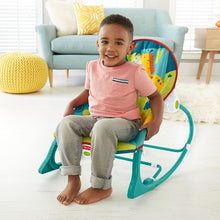 Load image into Gallery viewer, Fisher-Price Infant-to-Toddler Rocker, Dark Safari