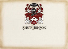 Load image into Gallery viewer, Front Porch Classics Circa Shut-the-Box, Wooden 9 Number Dice Game with Case for Travel, for Adults and Kids Ages 8 and Up