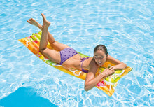 Load image into Gallery viewer, Intex Inflatable Fashion Air Mat, 72&quot; X 27&quot;, 1 Pack (Colors May Vary)