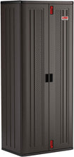 Load image into Gallery viewer, Suncast Commercial 19 Cubic Ft. Heavy-Duty Resin Cabinet with 4 Shelves, Black