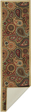 Load image into Gallery viewer, Ottomanson Ottohome Collection Contemporary Paisley Design Non-Skid (Non-Slip) Rubber Backing Area Rug-