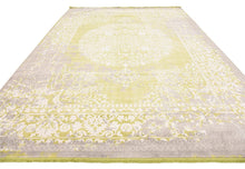 Load image into Gallery viewer, Unique Loom New Classical Collection Traditional Distressed Vintage Classic Light Blue Area Rug (10' x 13')