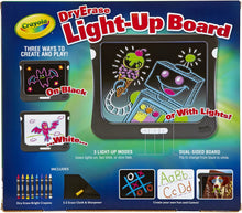 Load image into Gallery viewer, Crayola Dry Erase Light Up Board Drawing Set Age 5+