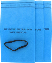Load image into Gallery viewer, MultiFit VF2000 Replacement Filter with Mounting Band for Husky, Stinger, and Bucket Head Vacuums (1 x Pack of 3 Filters)