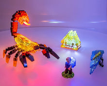 Load image into Gallery viewer, Laser Pegs 18402 Scorpion Standoff Light-Up Building Block Playset (170 Piece)