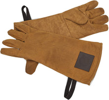 Load image into Gallery viewer, PIT BOSS 67284 Leather and Canvas BBQ Grilling Glove, Brown