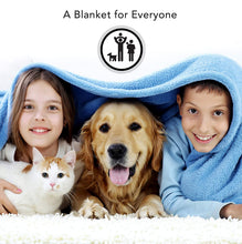 Load image into Gallery viewer, Martex Super Soft Fleece Blanket - Full/Queen, Warm, Lightweight, Pet-Friendly, Throw for Home Bed, Sofa &amp; Dorm - Ivory
