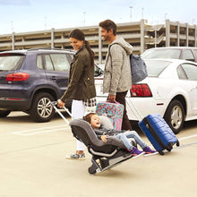 Load image into Gallery viewer, Munchkin Brica Smart Move Car Seat Travel Cart, Airport Transporter, Grey