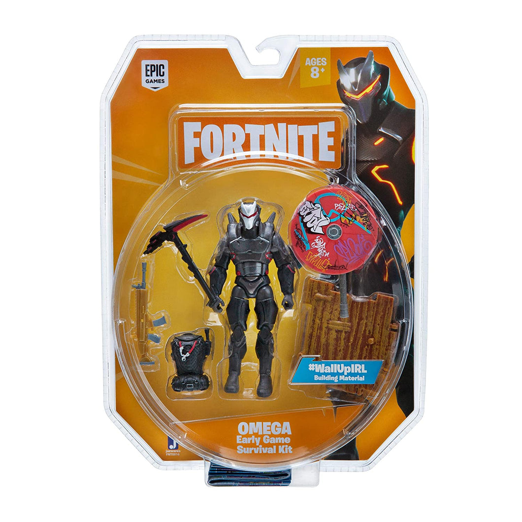 Fortnite Early Game Survival Kit Figure Pack, Omega