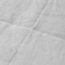 Load image into Gallery viewer, Welhome Relaxed Linen Cotton Percale Quilt