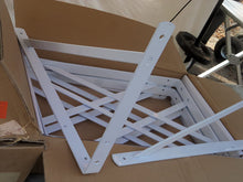 Load image into Gallery viewer, Richelieu Hardware White Heavy Duty Shelf Bracket 20 In.
