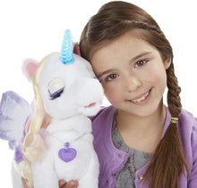 Load image into Gallery viewer, furReal StarLily, My Magical Unicorn Interactive Plush Pet Toy, Light-up Horn, Ages 4 and Up(Amazon Exclusive)