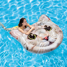 Load image into Gallery viewer, Intex Cat Face Inflatable Island, 58in x 53in