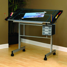 Load image into Gallery viewer, Studio Designs 10053  Vision Craft Station in Silver / Blue Glass