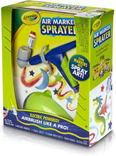 Load image into Gallery viewer, Crayola Air Marker Sprayer Airbrush Kit, Gift for Kids Age 8, 9, 10