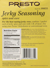 Load image into Gallery viewer, Presto 08635 Jerky Spice Kit Classic Seasoning