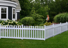 Load image into Gallery viewer, Zippity Outdoor Products ZP19002 Fence Newport, 36" H x 72" W, White