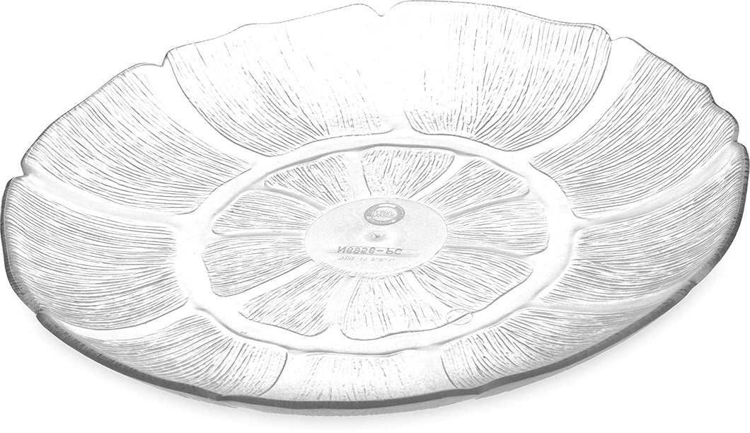 Carlisle 695607 Petal Mist Polycarbonate Crystal Plate, 8.88