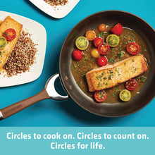 Load image into Gallery viewer, Circulon 87380 Twin Pack French Hard Anodized Aluminum Skillet Set