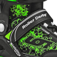 Load image into Gallery viewer, Roller Derby ION 7.2 Inline Skates with Aluminum Frames and Adjustable Sizing for Growing feet