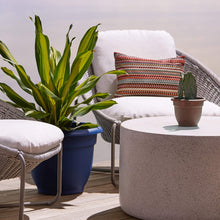 Load image into Gallery viewer, Bloem 20-56312CH Fiskars 12 Inch Ariana Planter with Self-Watering Grid, Chocolate, 12&quot;, Browns