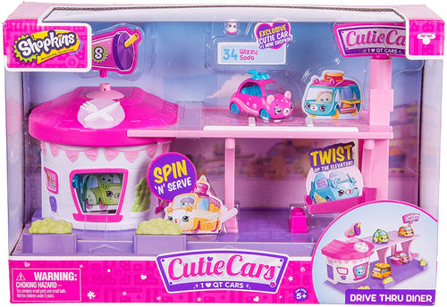 Cutie Cars Shopkins Drive Thru Diner Playset