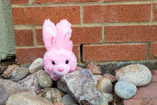 Load image into Gallery viewer, ReTrak Retractable Animalz Tangle-Free, Volume Limiting (85 dB) Over Ear Headphones for Kids, Pink Bunny (ETAUDFBNY)