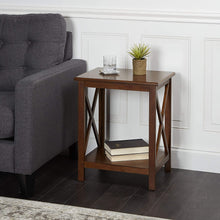 Load image into Gallery viewer, Better Homes &amp; Gardens Clayton Rectangle X Cross Bar Design Accent Table