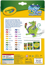 Load image into Gallery viewer, Crayola Super Tips Markers, Washable Markers, 20 Count