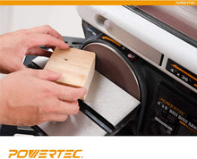 Load image into Gallery viewer, POWERTEC 110250 6-Inch PSA 60 Grit Aluminum Oxide Adhesive Sanding Disc
