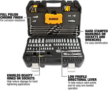 Load image into Gallery viewer, DEWALT Mechanics Tools Kit and Socket Set