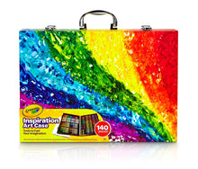 Load image into Gallery viewer, Crayola 140 Count Art Set, Rainbow Inspiration Art Case, Gifts for Kids, Age 4, 5, 6