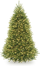 Load image into Gallery viewer, National Tree 6.5 Foot Dunhill Fir Tree with 650 Clear Lights (DUH3-65LO)