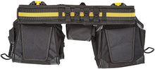 Load image into Gallery viewer, ToughBuilt - Contractor Tool Belt Set - Includes 3 Pouches, Padded Belt, Heavy Duty, Deluxe Premium Quality, Durable - 36 Pockets, Hammer Loop, 3 Patented ClipTech Hubs - (TB-CT-101-4)