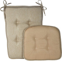 Load image into Gallery viewer, Klear Vu Embrace Solid Textured Rocking Chair Cushions