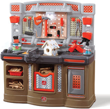 Load image into Gallery viewer, Step2 Big Builders Pro Workshop Kids Toolbench, Orange
