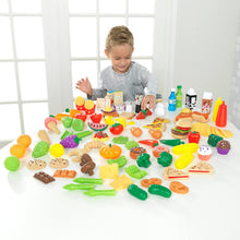 Load image into Gallery viewer, KidKraft Tasty Treats Play Food Set (115 Pieces)