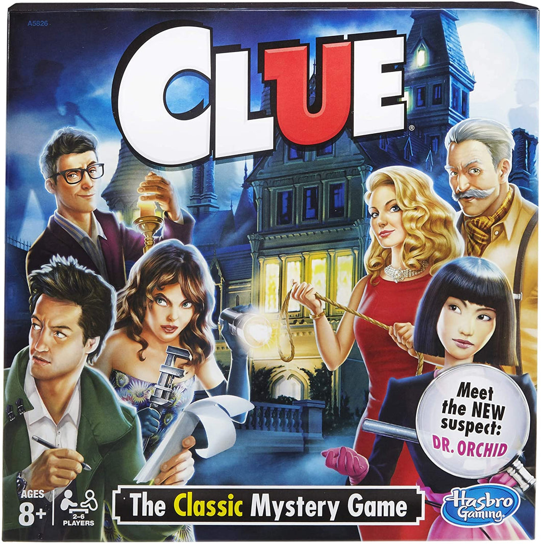 Clue Board Game; Mystery Board Game for Kids Ages 8 and Up