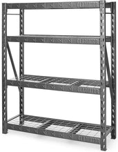 Load image into Gallery viewer, 60&quot; Wide Heavy Duty Rack with Four 18&quot; Deep Shelves