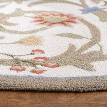 Load image into Gallery viewer, Safavieh Chelsea Collection HK248A Hand-Hooked Ivory Premium Wool Runner