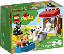 Load image into Gallery viewer, LEGO DUPLO Town Farm Animals 10870 Building Blocks (16 Pieces)