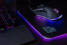 Load image into Gallery viewer, Thermaltake Tt Esports IRIS Optical 16.8 Million Color RGB Aura Illumination 9 Lighting Effects 5000 DPI PMW3325 Sensor Ergonomic Software-Controlled Gaming Mouse MO-IRS-WDOHBK-04