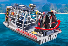Load image into Gallery viewer, PLAYMOBIL Enemy Airboat with Raptor Building Set