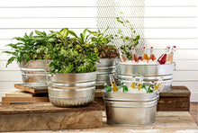 Load image into Gallery viewer, Behrens 3GS 17 Gallon Round Galvanized Steel Tub