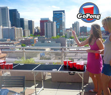 Load image into Gallery viewer, GoPong 8-Foot Portable Folding Beer Pong / Flip Cup Table (6 balls included)