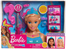 Load image into Gallery viewer, Barbie Dreamtopia Mermaid Styling Head, 22 Pieces