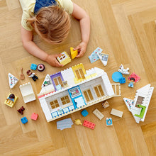 Load image into Gallery viewer, LEGO DUPLO Town Modular Playhouse 10929 Dollhouse with Furniture and a Family, Great Educational Toy for Toddlers, New 2020 (129) Pieces